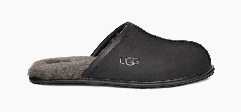 Ugg Slippers Canada - Ugg Men's Scuff Slip-On Black